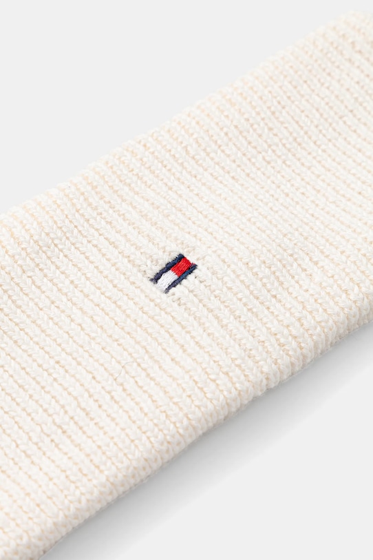 Detská čelenka Tommy Hilfiger AU0AU01779.9BYA béžová AW25