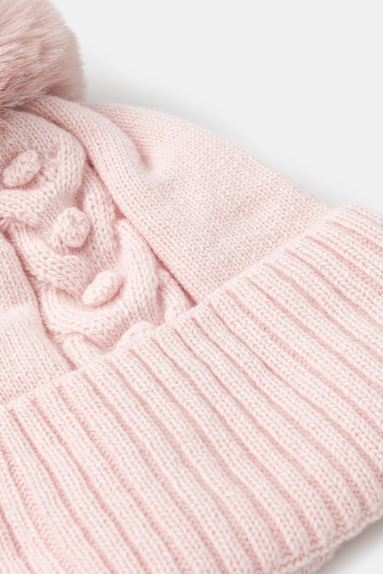 Jamiks czapka z wełną dziecięca CRETA II CRETA.m.II.N.g.JZI054.G różowy AW25