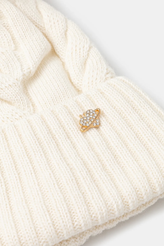 Jamiks czapka z wełną dziecięca DRACO II DRACO.II.Na.gl.JZI246.G beżowy AW25