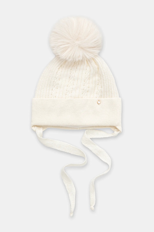 Σκουφάκι από μαλλί για βρέφη Jamiks KORINA II λεπτό μπεζ KORINA.II.Na.g.JZI101.G