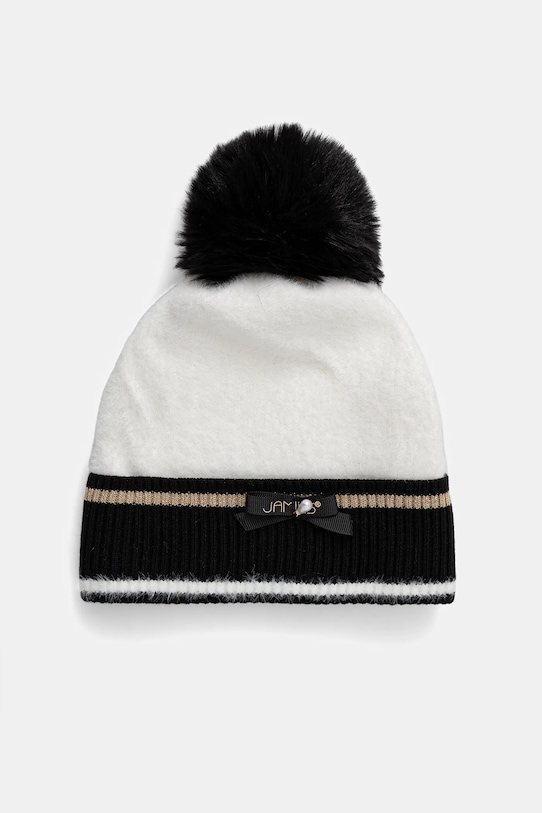 Jamiks czapka dziecięca LIDWINA II średniej grubości biały LIDWINA.II.N.g.JZI288.G