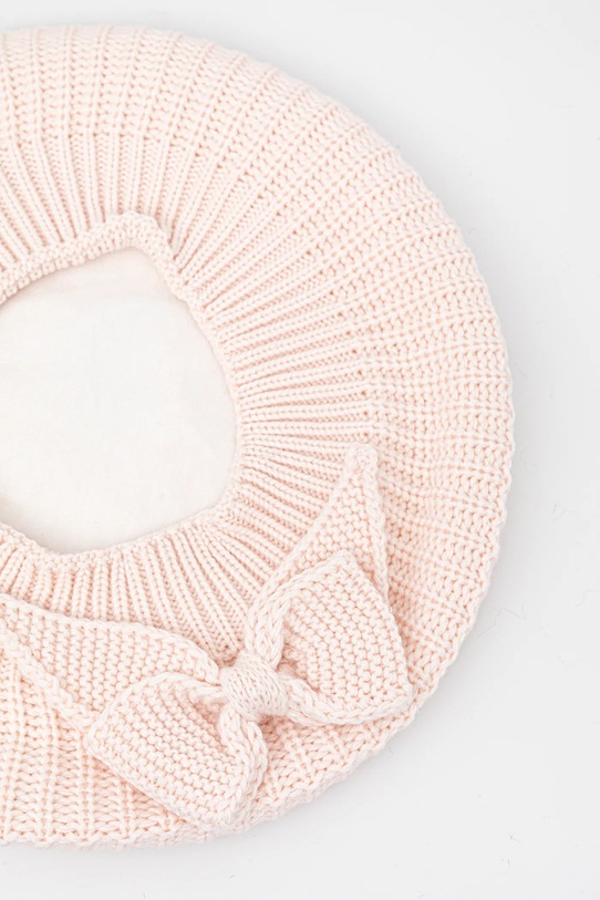 Jamiks beret dziecięcy różowy ROSA.Nakr.glo.JZI287.G