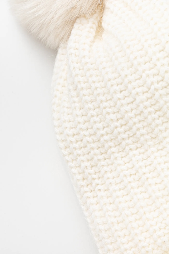 Deklice Otroška kapa z dodatkom volne Jamiks SIRIANA II SIRIANA.II.N.g.JZI129.G bež