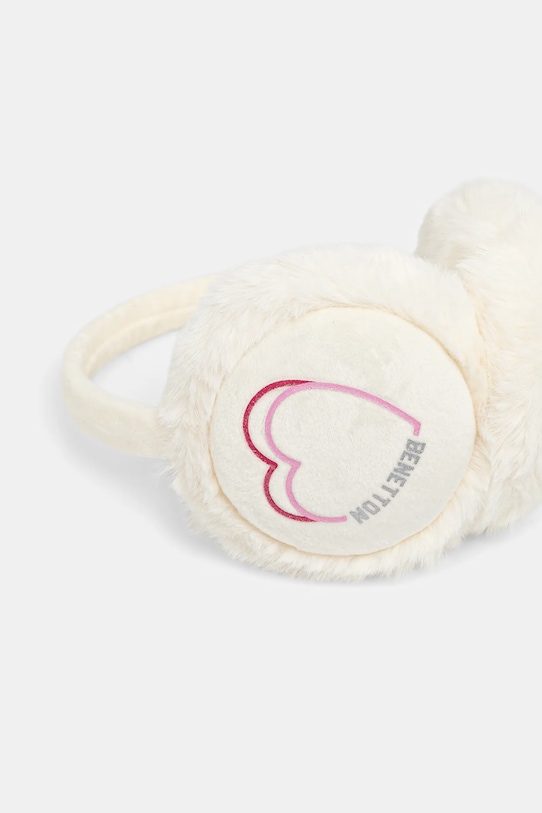 Dziewczynka United Colors of Benetton nauszniki 6K0ZC800U.G.Seasonal beżowy