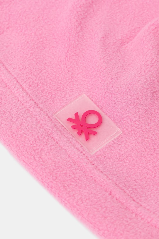 United Colors of Benetton czapka dziecięca 6U87GA01M.P.Seasonal różowy AW25