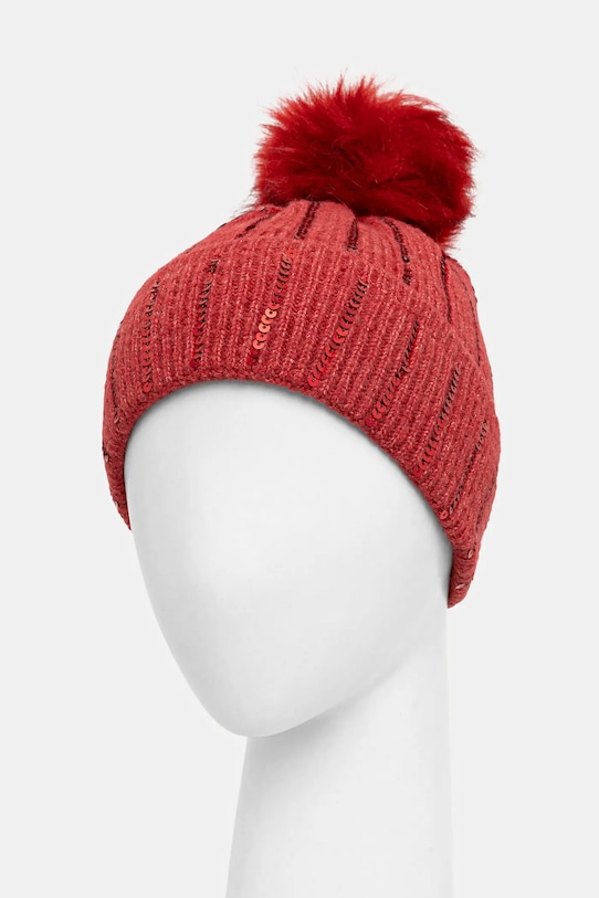 Dziewczynka United Colors of Benetton czapka dziecięca 65W8CA02X.G.Seasonal czerwony