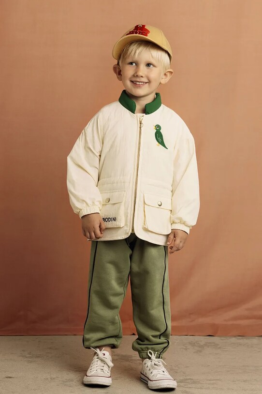 Mini Rodini gyerek pamut baseball sapka Camp Rodini 2566510113