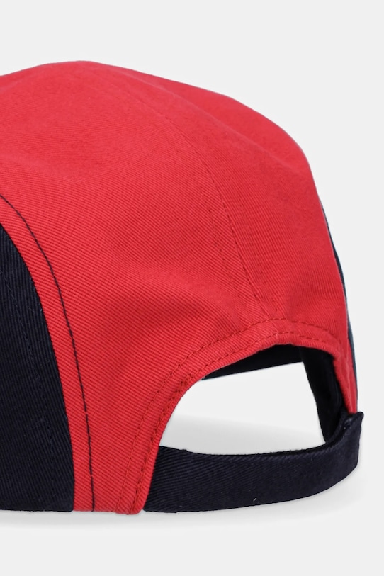 Deklice Otroška bombažna bejzbolska kapa Tommy Hilfiger AU0AU01982.9BYA rdeča