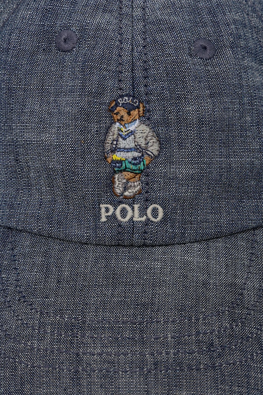 Băieți Polo Ralph Lauren șapcă de baseball din bumbac 320971817001 albastru