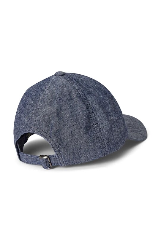 Βαμβακερό καπέλο του μπέιζμπολ Polo Ralph Lauren 323971817001 μπλε AW25