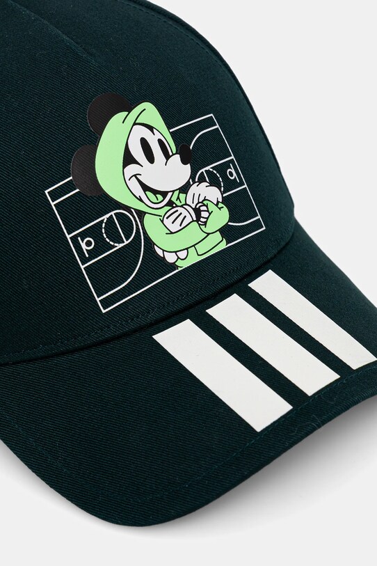 adidas Performance czapka z daszkiem dziecięca JM1823 zielony AW25