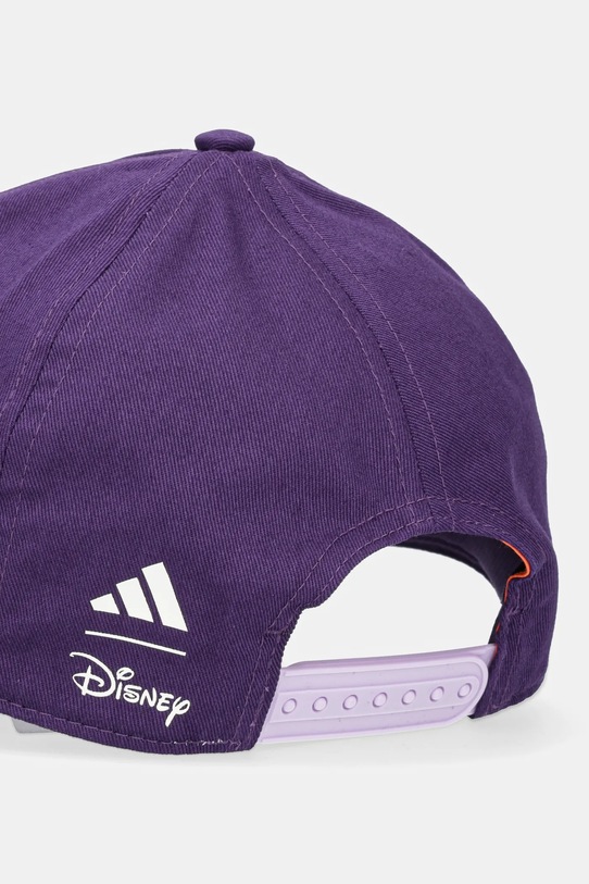 Chłopiec adidas Performance czapka z daszkiem bawełniana dziecięca JM1831 fioletowy