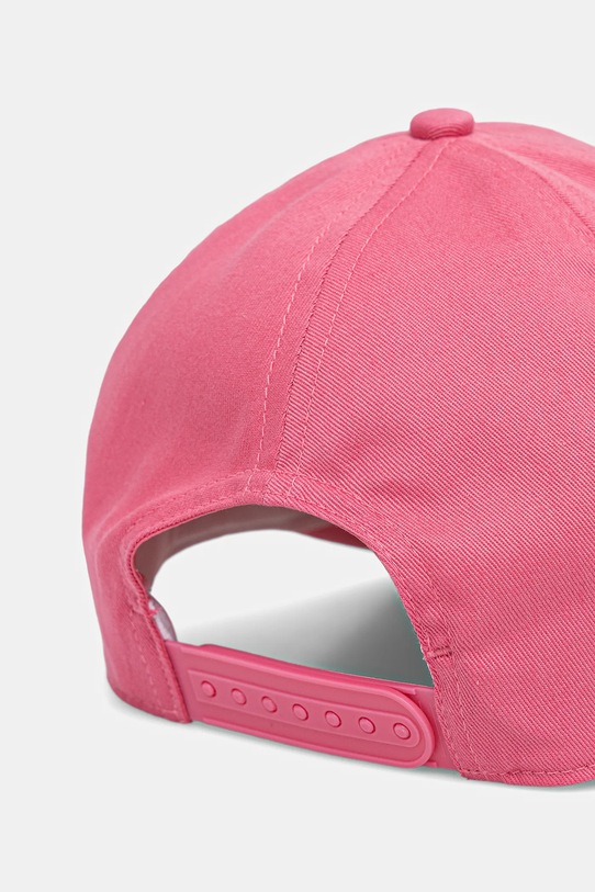 Chłopiec adidas Performance czapka z daszkiem bawełniana dziecięca JX1262 różowy