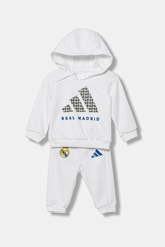 adidas Performance dres dziecięcy REAL MADRID dzianina biały JP2680