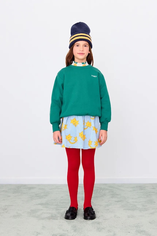 Tinycottons czapka STRIPES BEANIE AW25.110 granatowy AW25