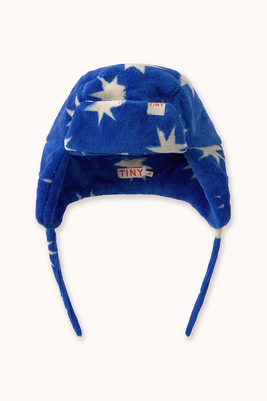 Tinycottons czapka dziecięca STARS EARFLAP BEANIE pozostałe granatowy AW25.575