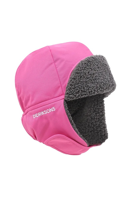 Didriksons czapka dziecięca BIGGLES CAP 6 505028.9BYA różowy AW25