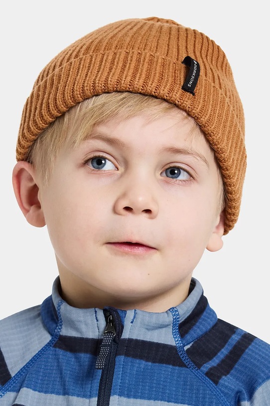 Παιδικός σκούφος Didriksons BUS KIDS BEANIE 2 άλλο καφέ 505997.9BYA