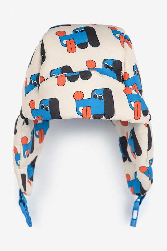 Bobo Choses czapka dziecięca Doggy Mate beżowy 225AH009