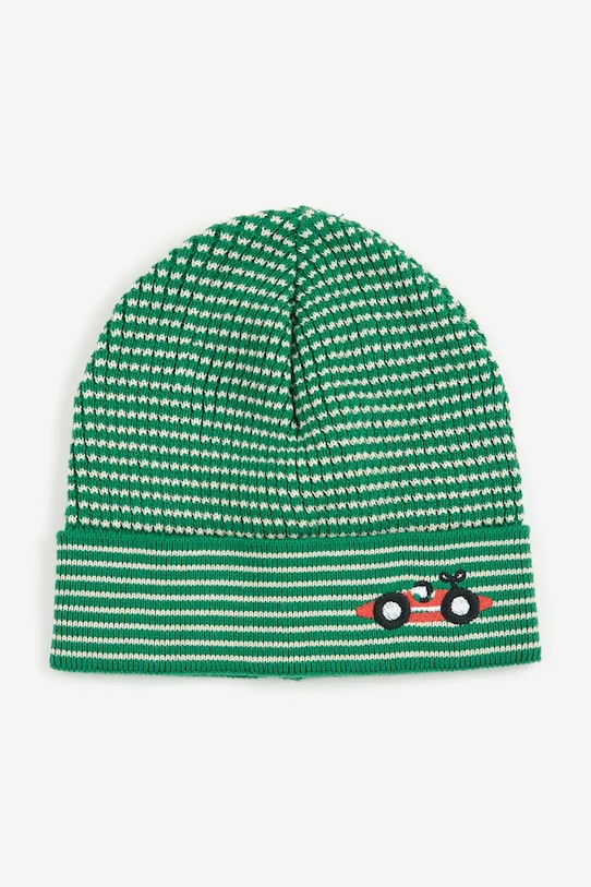 Βρεφικό βαμβακερό Σκούφος Bobo Choses πράσινο 225AH048