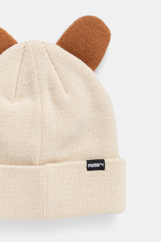 Chłopiec Puma czapka dziecięca ANIMAL Mid Crown Beanie Jr 026564 beżowy