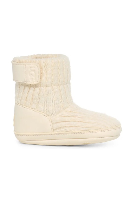 Chłopiec UGG czapka i kapcie niemowlęce I SKYLAR AND UGG BEANIE 1157651I beżowy