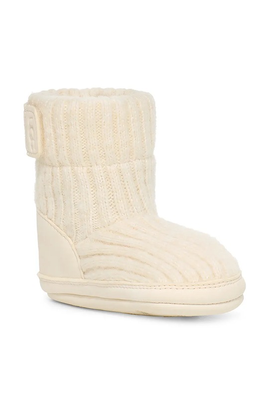 UGG czapka i kapcie niemowlęce I SKYLAR AND UGG BEANIE beżowy 1157651I
