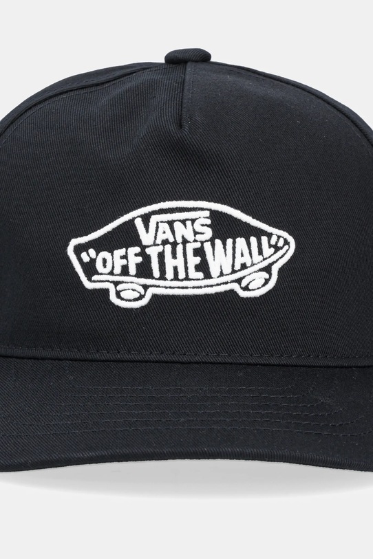 Vans czapka z daszkiem bawełniana dziecięca Vans Classic Snapback VN000Q1ABLK1 czarny AW25