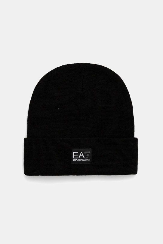 Шапка EA7 Emporio Armani тънък черен 7Y000044.AF19612