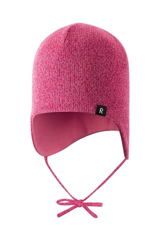 Дитяча бавовняна шапка Reima Latvat рожевий 5300284A.9BYA