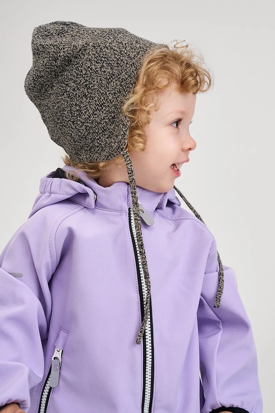 Reima gyermek pamut sapka Latvat fekete 5300284A.9BYA