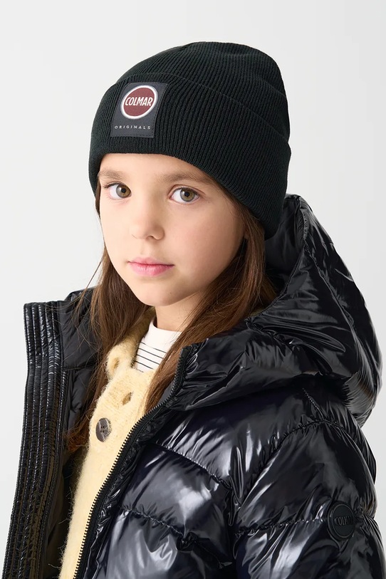 Colmar czapka dziecięca SHAKY aplikacja czarny 5349.1YU