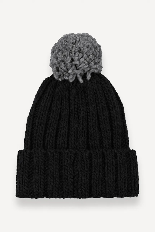 Colmar czapka z wełną dziecięca BOX 5369N.3RZ czarny AW25