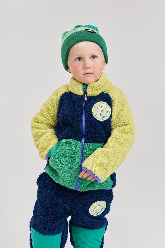 Reima czapka dziecięca Moomin Flinga 5300133C.9BYA zielony