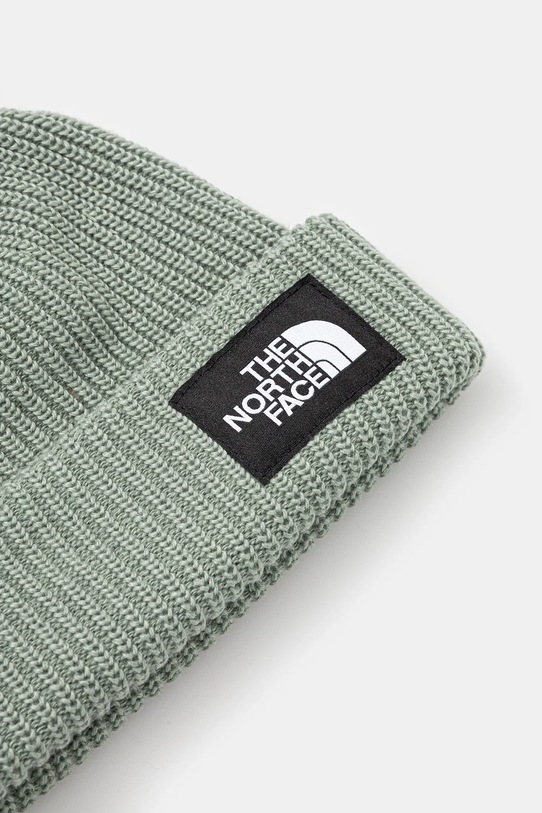The North Face czapka dziecięca KIDS SALTY LINED BEANIE NF0A8CGSBQ11 zielony AW25
