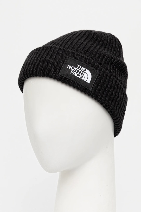 Chłopiec The North Face czapka dziecięca KIDS SALTY LINED BEANIE NF0A8CGSJK31 czarny