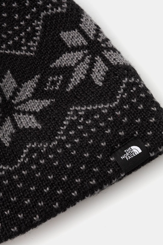 Chłopiec The North Face czapka dziecięca KIDS CABIN SKI TUKE NF0A8CGTSWL1 czarny