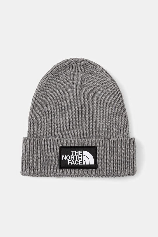 Dječja kapa The North Face KIDS TNF LOGO BOX CUFFED BEANIE siva NF0A8CGUDYY1