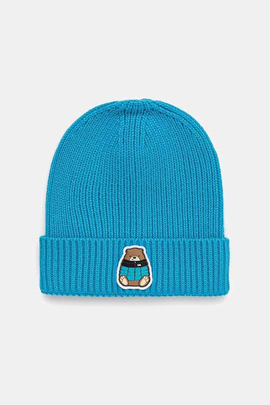 The North Face căciulă copii KIDS TNF LOGO BOX CUFFED BEANIE albastru NF0A8CGUFOP1