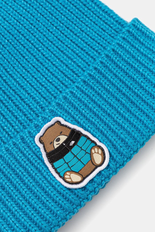 Dječja kapa The North Face KIDS TNF LOGO BOX CUFFED BEANIE NF0A8CGUFOP1 plava AW25