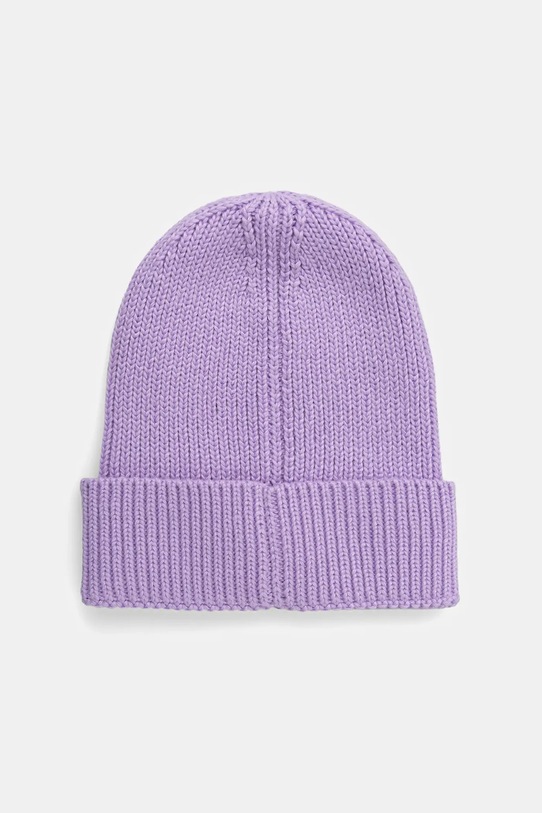The North Face berretta per bambini KIDS TNF LOGO BOX CUFFED BEANIE NF0A8CGUQZI1 violetto AW25