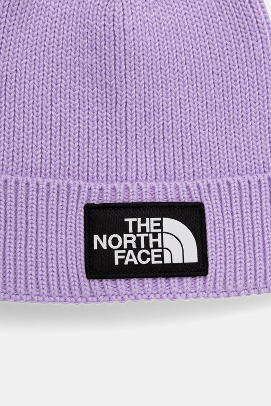 BIMBA The North Face berretta per bambini KIDS TNF LOGO BOX CUFFED BEANIE NF0A8CGUQZI1 violetto