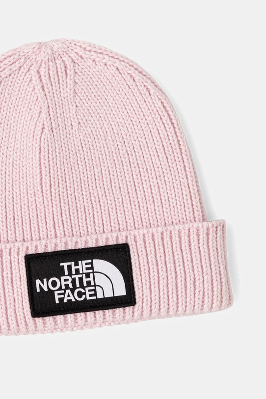 The North Face gyerek sapka BABY LOGO BOX BEANIE NF0A8F1JBP61 rózsaszín AW25