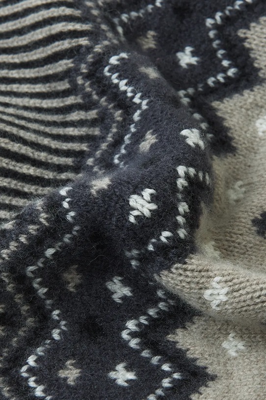 Детска шапка с вълна Reima Pohjoinen 5300021C.9BYA сив