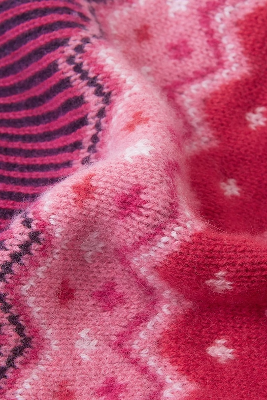 Reima czapka z dodatkiem wełny dziecięca Pohjoinen 5300021C.9BYA fioletowy