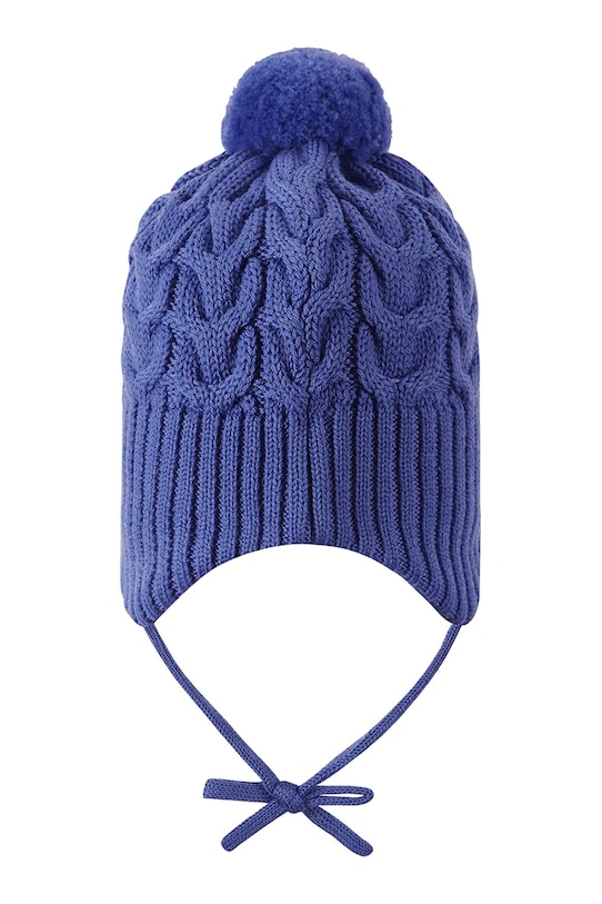 Reima czapka z dodatkiem wełny dziecięca Paljakka 5300035C.9BYA fioletowy AW25