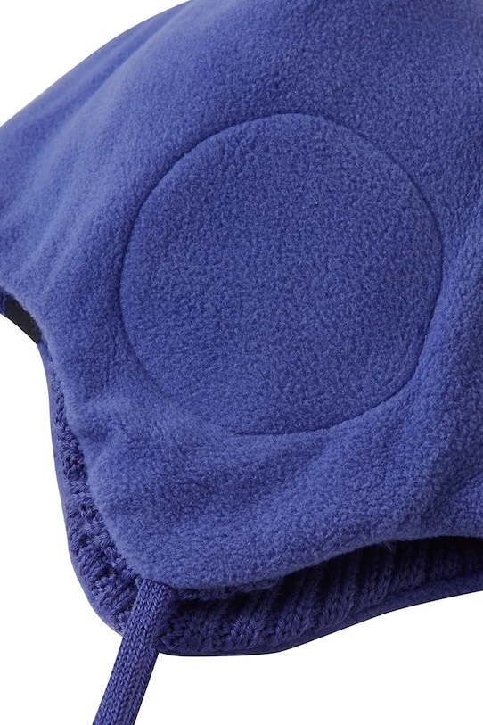 Reima czapka z dodatkiem wełny dziecięca Paljakka fioletowy 5300035C.9BYA