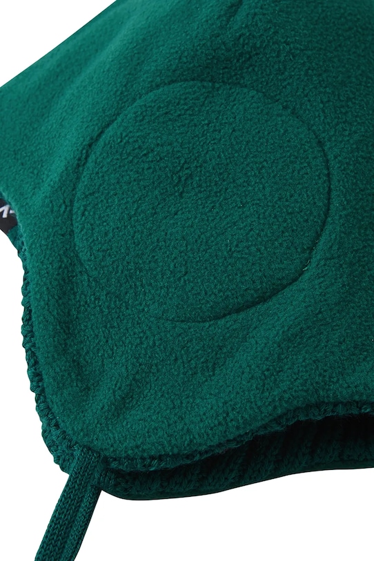 Reima czapka z dodatkiem wełny dziecięca Paljakka zielony 5300035C.9BYA