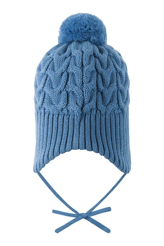 CHLAPEC Dětská čepice s příměsí vlny Reima Paljakka 5300035C.9BYA modrá