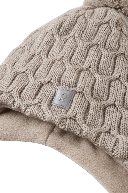 Chłopiec Reima czapka wełniana dziecięca Nunavut 5300065B.9BYA beżowy